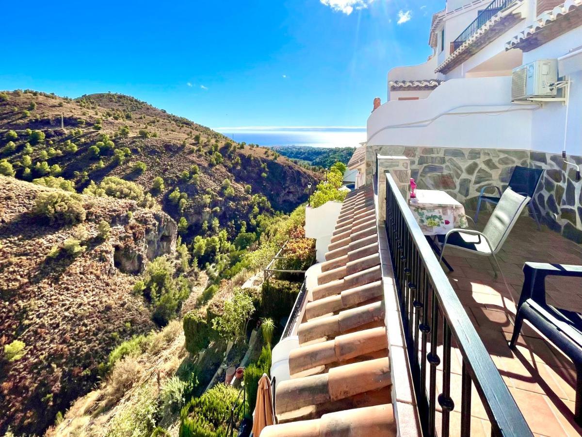 Apartment Axarquia , Frigiliana, Terraza Privada Con Vistas A La Montana Rio Y Al Mar *